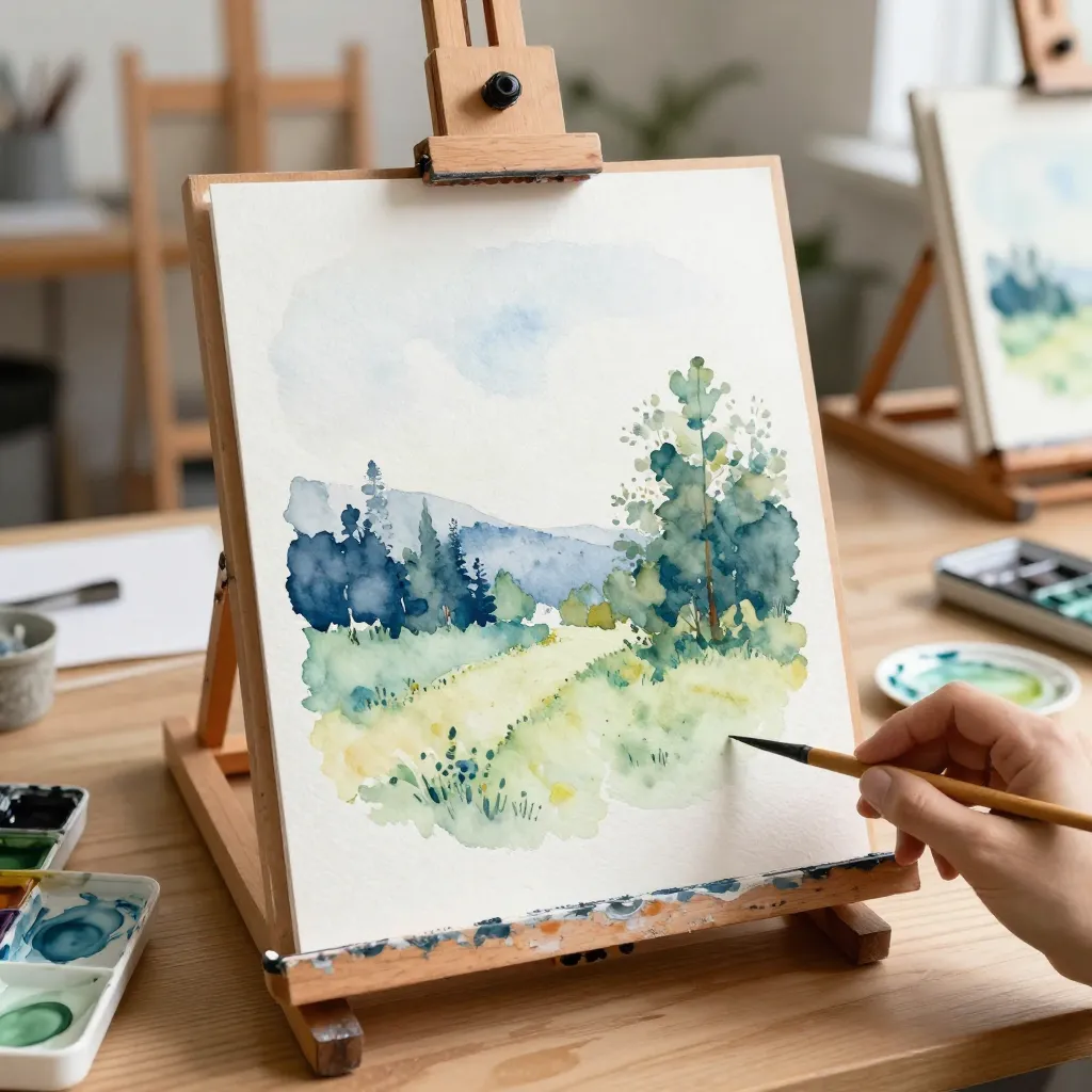 Watercolour painting workshop
